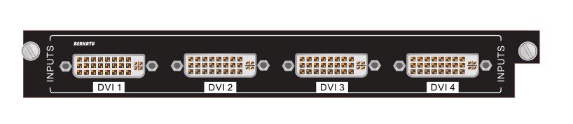 BERKATU柏卡圖 4路DVI無縫信號(hào)輸入卡